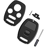 Replacement Key Fob Shell Keyless Entry Remote fits Honda Accord 2003-2012 / CR-V 2005-2006 / Civic EX 2006-2013 / Pilot 2009