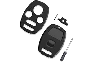 ELOOK Replacement Key Fob Shell Keyless Entry Remote fits Honda Accord 2003-2012 / CR-V 2005-2006 / Civic EX 2006-2013 / Pilot 2009-2015 (1 Pack)