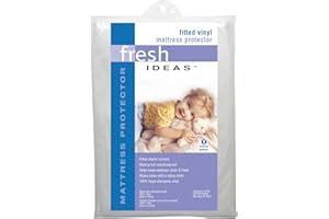 Levinsohn Fresh Ideas Waterproof Mattress Protector 100% Vinyl Hypoallergenic, Twin