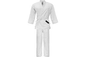 PFG Heavy Weight Karate Uniform - Adults Karate Kimono Gi 100% Cotton 14 Oz Pre-Shrunk