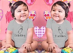 CBTwear Drinking Buddies - Matching Twin Babies
