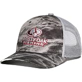 Mossy Oak Elements Agua Manta Pro Round Structured Fishing Trucker Hat | Adjustable, One Size Fits Most Cap