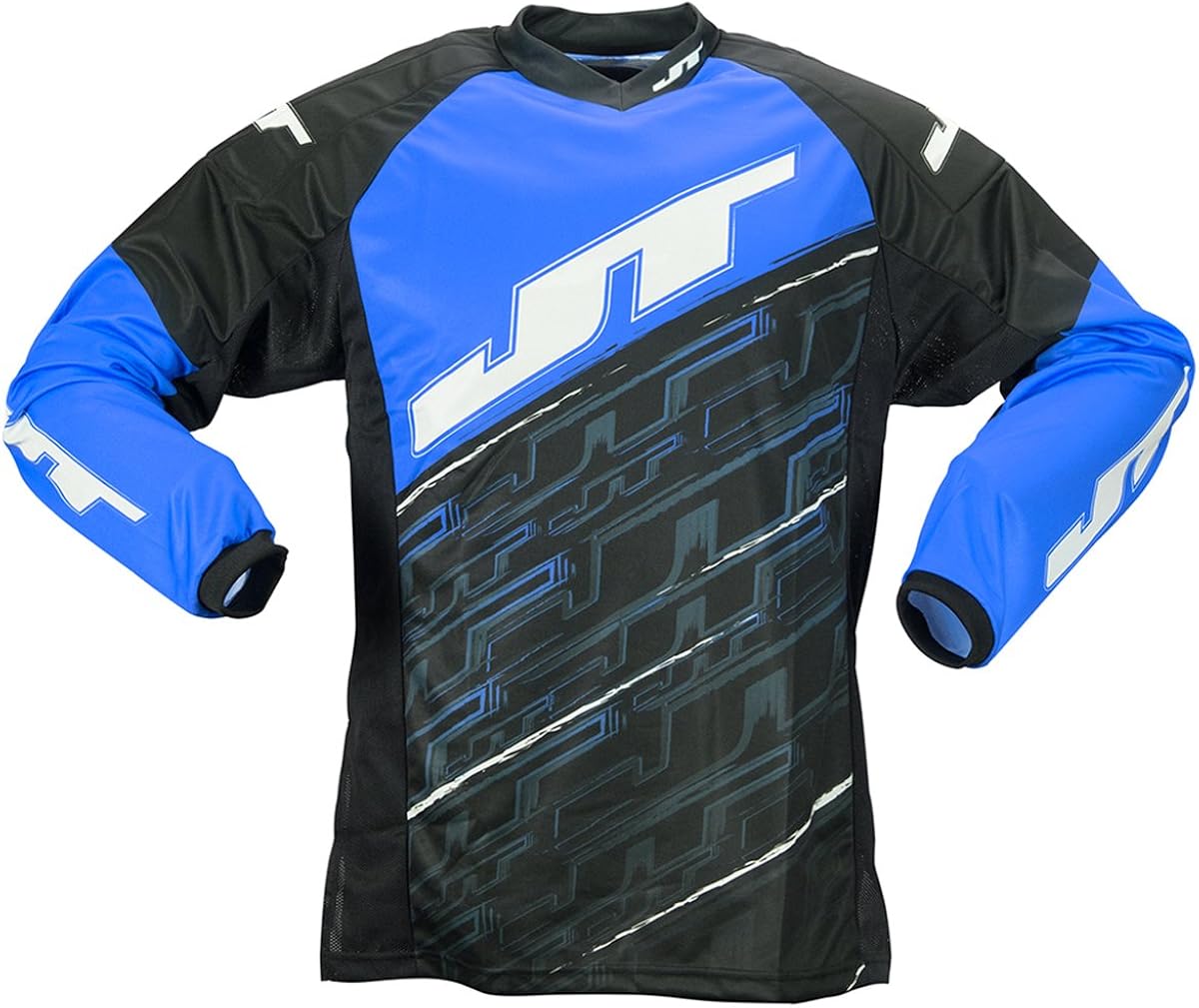 JT Paintball Tournament Jersey Shirt Blue 2XL Clothing