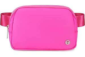 Sienien Belt Bag for Women Girls Kids Fanny Pack Fashionable Waist Packs Crossbody Bag with Adjustable Strap Waterproof Hot P