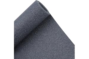 BENECREAT 59x15.7 Inch Leather Stiffener Roll, Black PVC Leather Roll Bag Stiffener for Bag Liners, DIY Crafts, Furniture, 0.