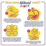 Milkaid Junior Lactase Enzyme Chewable Tablets 60 Count Strawberry view 3