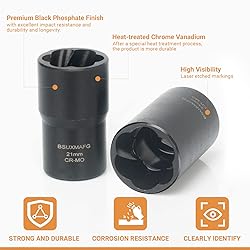 BSUXMAFG Bolt Nut Extractor Set, 13 PCS Easy Out