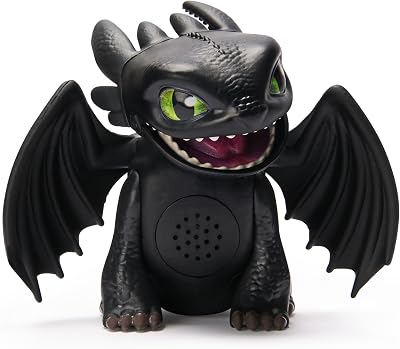 Dreamworks Dragons Toothless Interactive Roaring Mini Dragon Toy