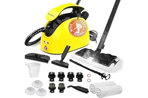 Steam Cleaner Handheld, Steamer Cleaning, Portable Steam Cleaner with 21 Accessories and Safety Lock, 500ml Large Capacity, M