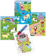 Galt Water Magic Unicorns Reusable Colouring Book with Pen Ages 3+ view 7