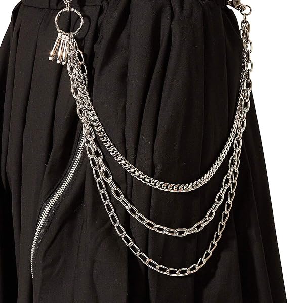 Amazon Ankorock アンコロック ウォレットチェーン メンズ レディース 原宿系 アクセサリー ロック ファッション小物 通販