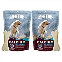 Meat up Calcium Bone Pouch , Dog Treats - 25 pieces (230 gm) ( BUY 1 GET 1 FREE)