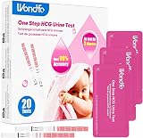 Wondfo Pregnancy Test Strips 10 mIU/mL 20 Pack Early Detection view 1