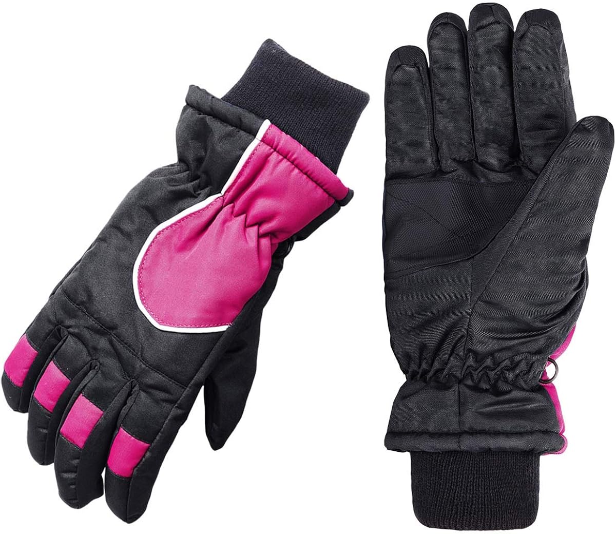 Wantdo Women's Windproof Thinsulate Warm Ski Gloves Insulated Winter
