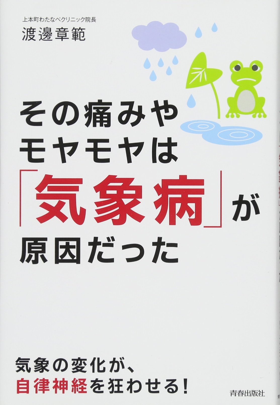 その痛みやモヤモヤは 気象病 が原因だった 渡邊 章範 本 通販 Amazon