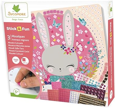 Mosaiques Autocollantes Pour Enfants 3 Tableaux Animaux Mignons Loisir Creatif Stick Fun Des 5 Ans Sycomore Cre7005 Amazon Fr Jeux Et Jouets Mosaiques Autocollantes Pour Enfants 3 Tableaux Animaux Mignons Loisir Creatif Stick Fun Des 5 Ans Sycomore Cre7005 Amazon Fr Jeux Et Jouets