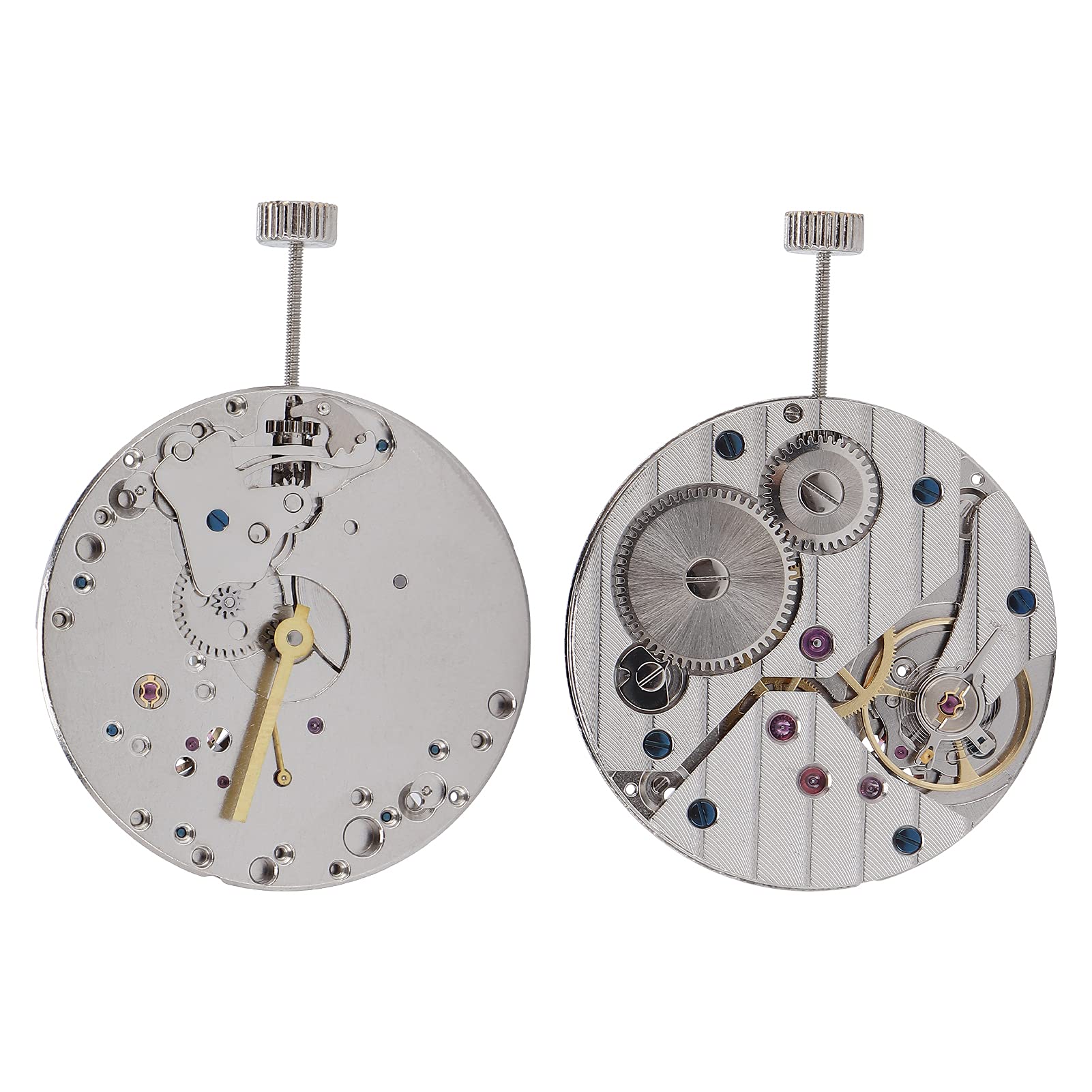 ZJchao Mechanical Watch Movement, ST3600 1.5in Diameter Movement Mechanical Watch Repairing Maintenance Replacement Accessory Round Watch Movements Kit for Watch Repair
