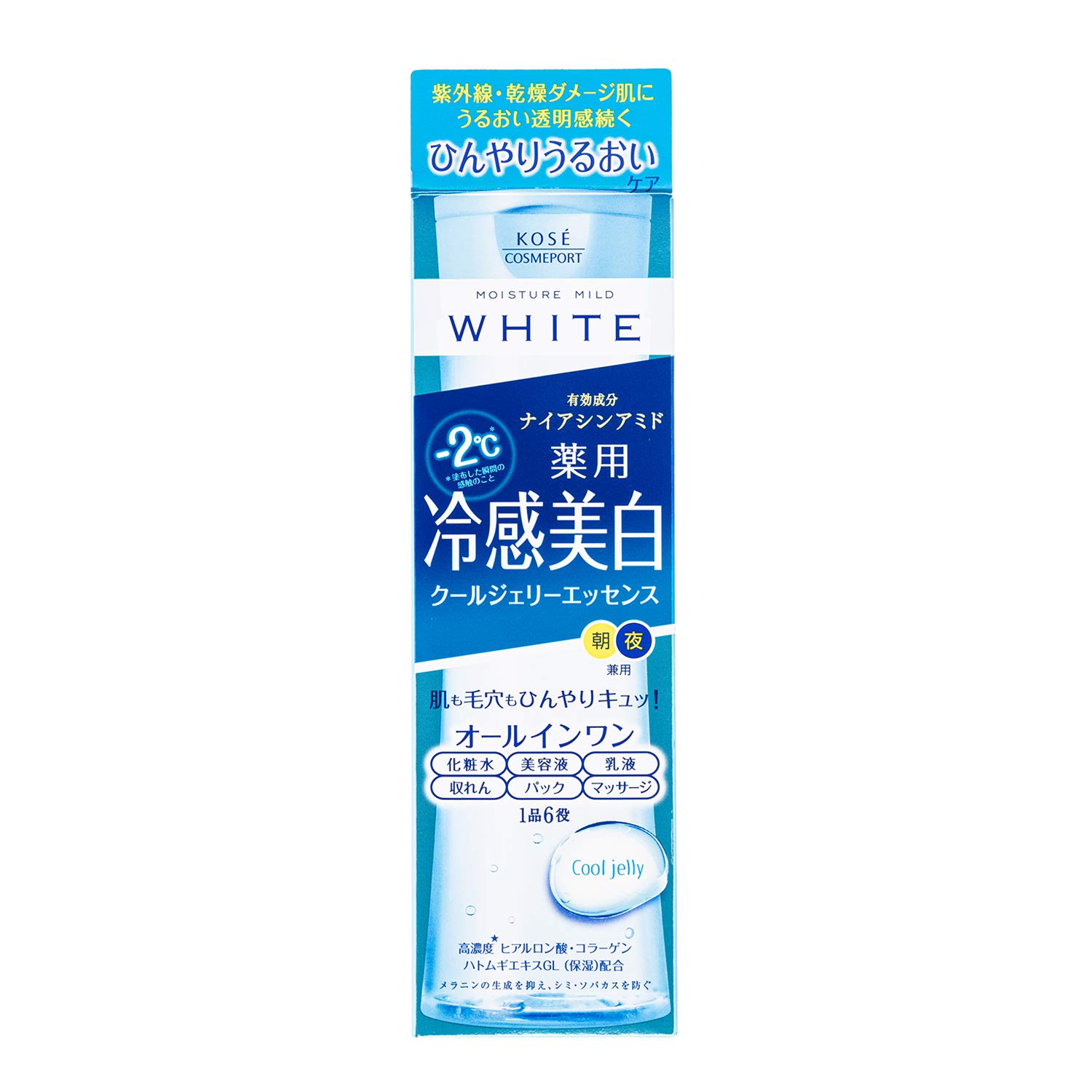 KOSE Moisture Mild White Cool Jelly Essence 200ml