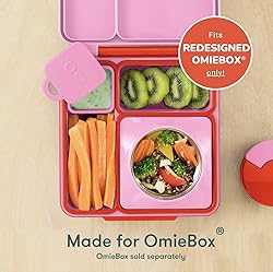 OmieBox (2 pack) Leakproof Dips Containers To