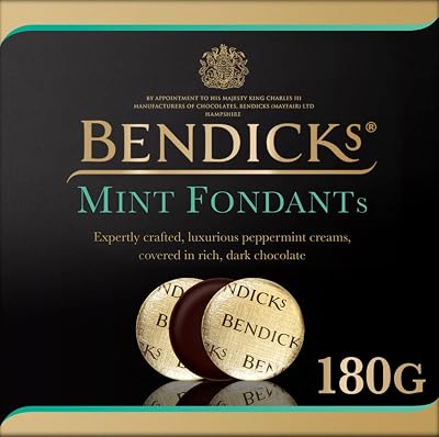 Bendicks Dark Chocolate Mint Fondants 180 g Vegan Kosher Pack