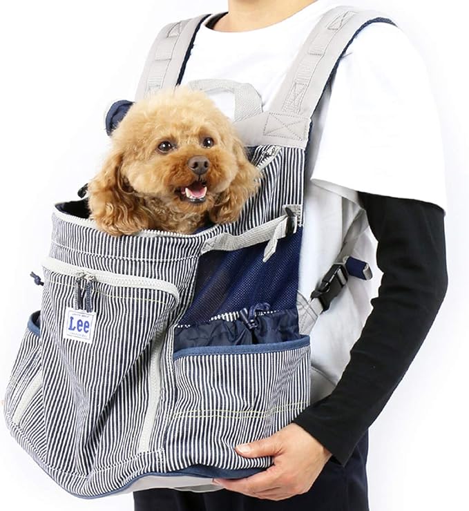 Amazon ペットパラダイス Lee ヒッコリー ハグ＆リュック 抱っこ キャリー バッグ 【小型犬】 99855298 ペットパラダイス キャリーバッグ・スリング 通販