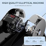 HOFTME Mini Elliptical Pedal Exerciser - Motorised Under Desk Trainer view 4