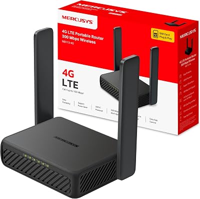 MB113-4G - Router 4G sim, N300, WiFi 4, USB‑C Powerbank y VPN