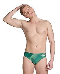 ARENA Men’s Swim Brief Halftone Team Print