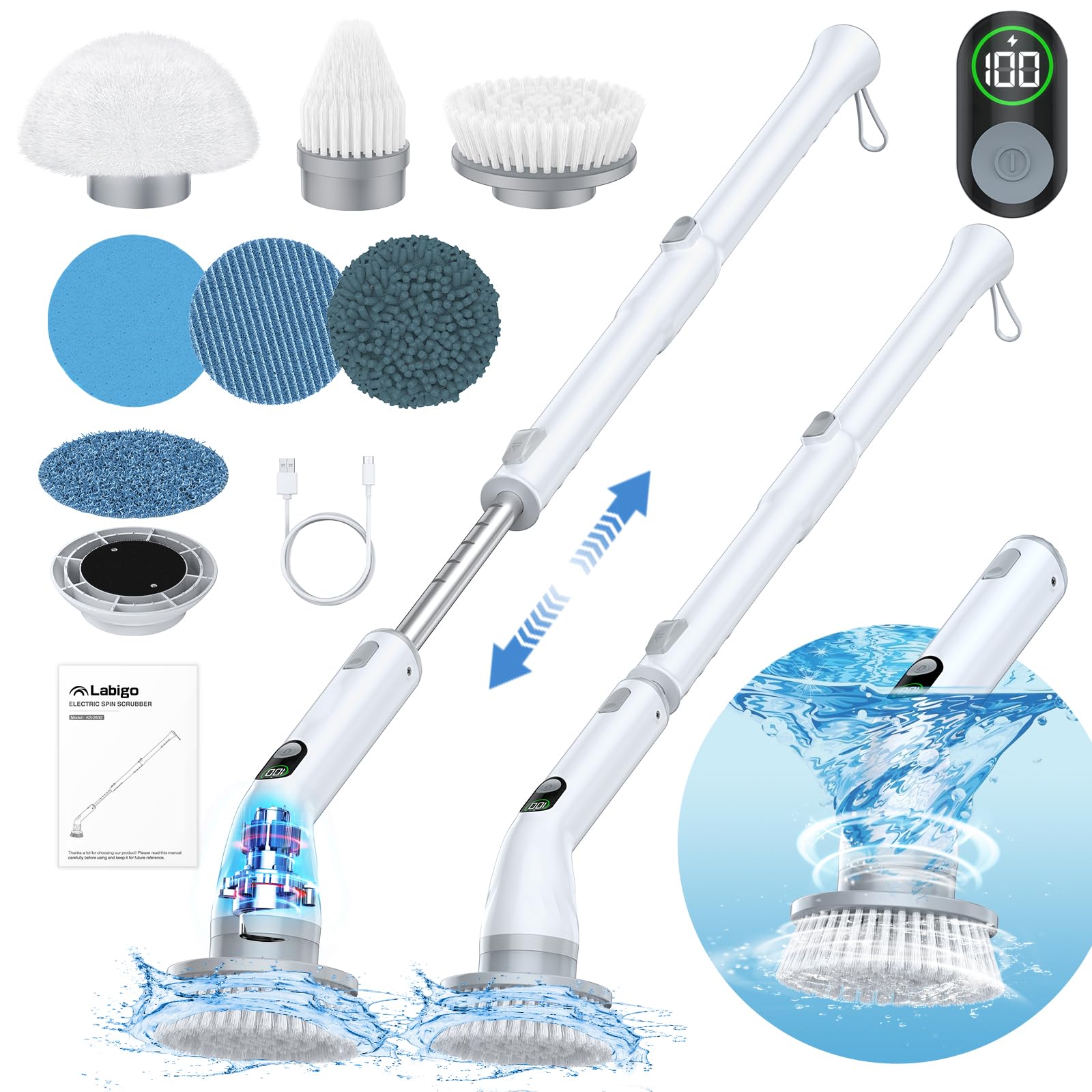 Labigo Electric Spin Scrubber