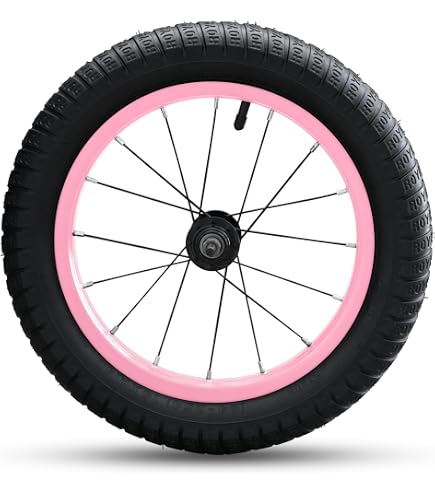 12 Inch EVA Foam Balance Bike Wheel Replacement - No Air Needed, Lightweight For Strider Bikes