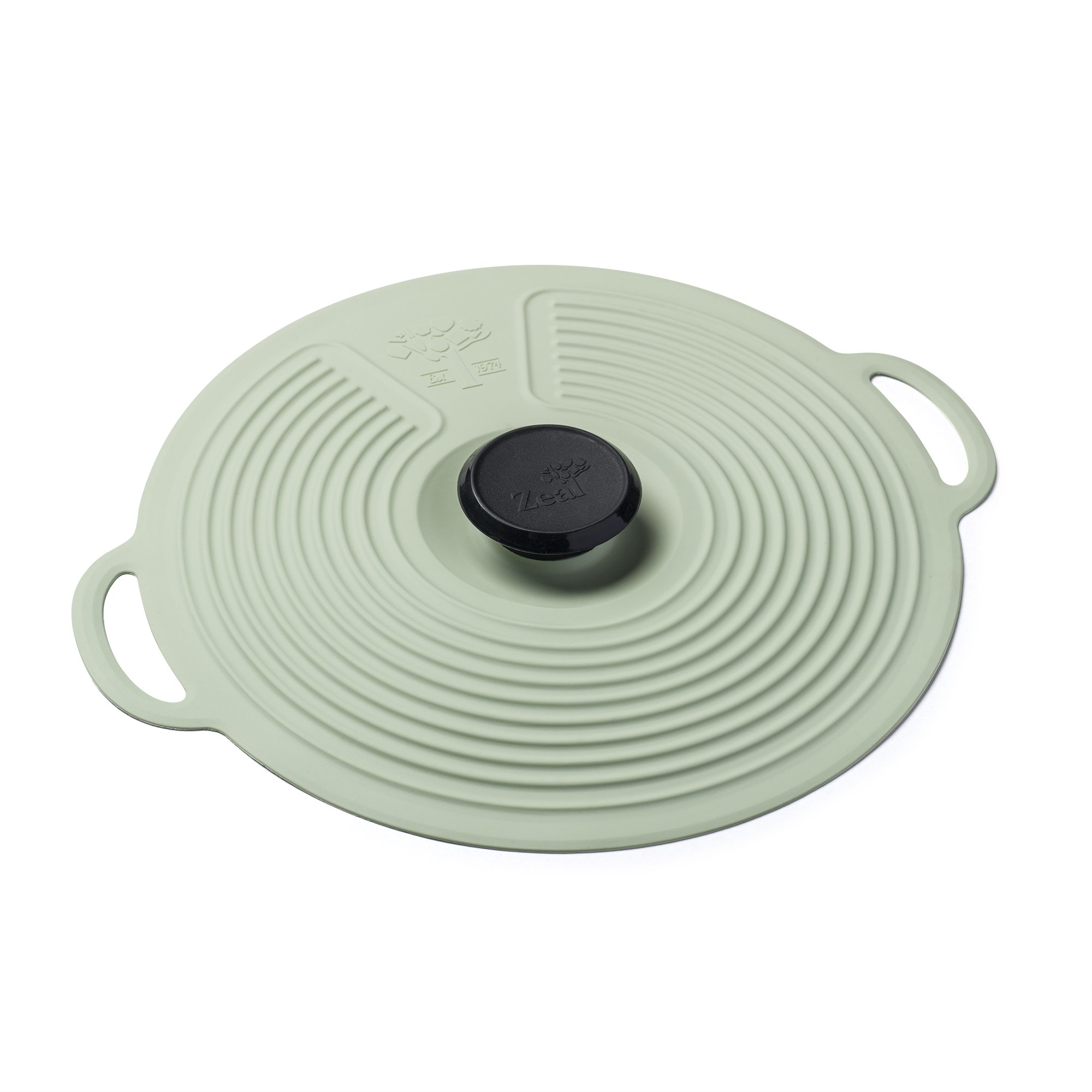 Zeal Silicone Keep Fresh Storage Airtight Seal Lid Reusable Eco-Friendly Classic Design Sage Green (28cm, 11")