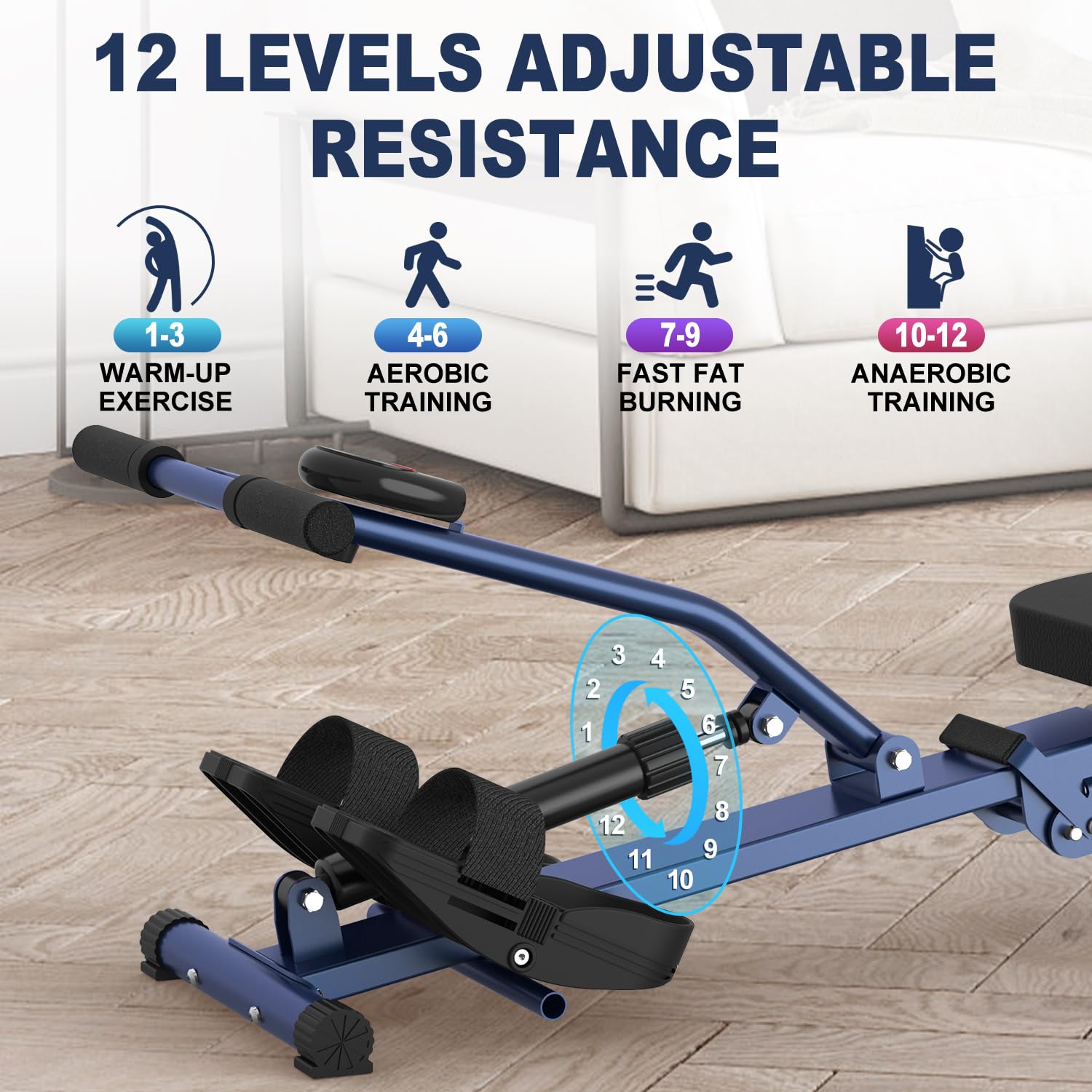 Mua Rowing Machines for Home Foldable Row Machine Rowing Exercise ...