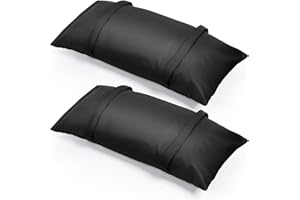 Evekea Umbrella Base Weights Fillable Sandbags, 2 Packs Sand Bags for Weight, Outdoor Weatherproof Heavy Duty Weight Sandbag for Furniture Umbrella Stand Garden Cantilevers Poolside Accessories
