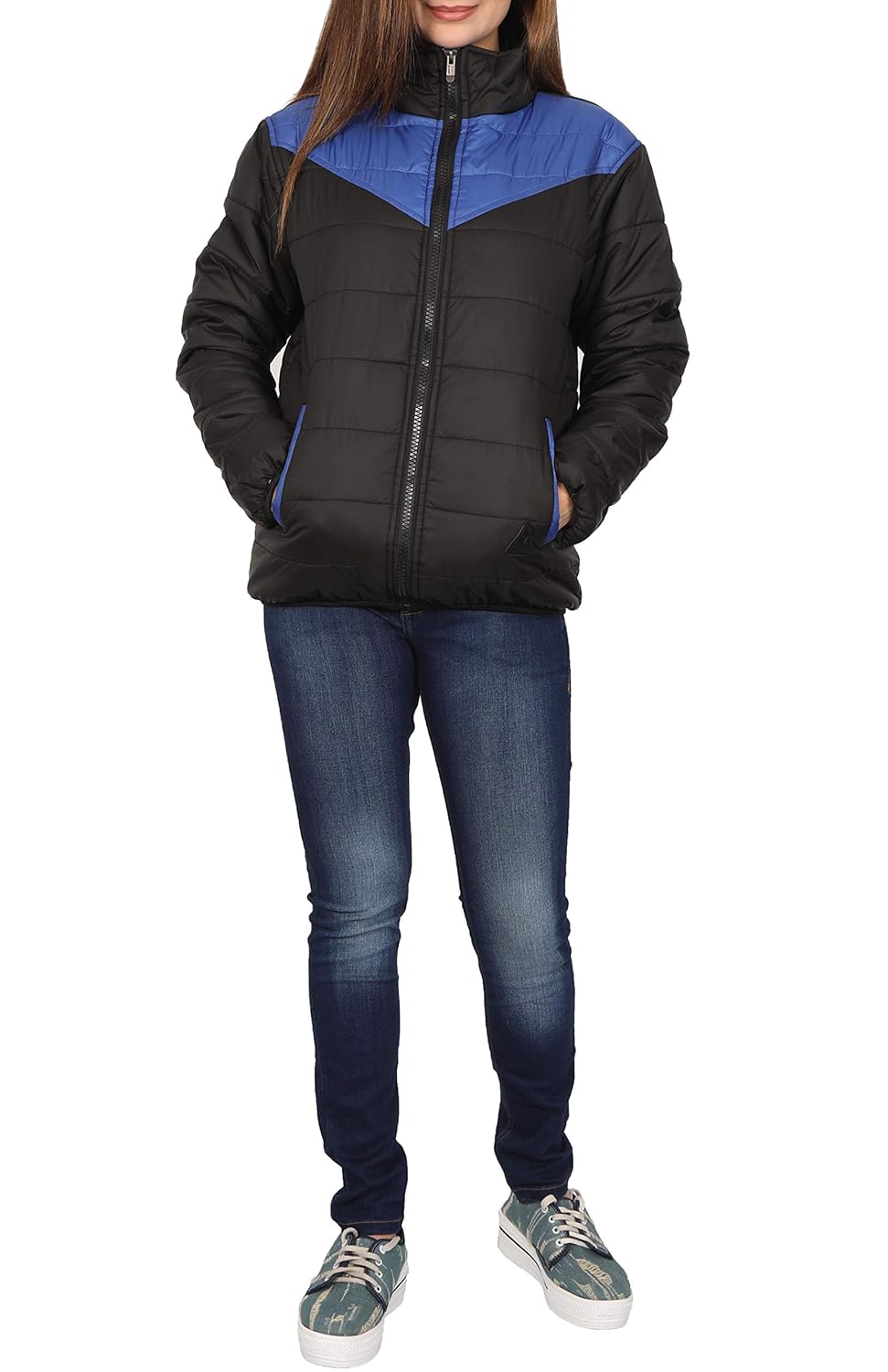 versatyl women's light weight quilted winter jacket