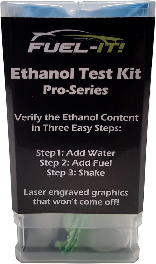 ProSeries Ethanol Test Kit with 2 reusable testers for ethanol, E85
