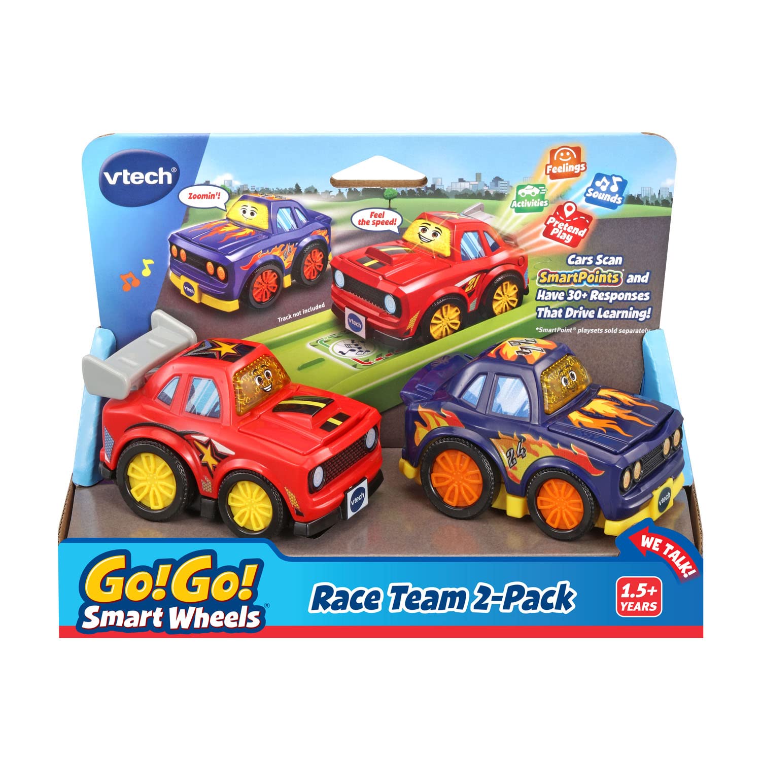 VTech Go! Go! Smart Wheels Race Team 2-Pack