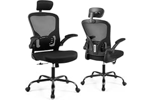 Lennox Furniture Ergonomic Office Chair Computer Chair Desk Chair with Adjustable Headrests Chair Backrest and Armrest's Mesh