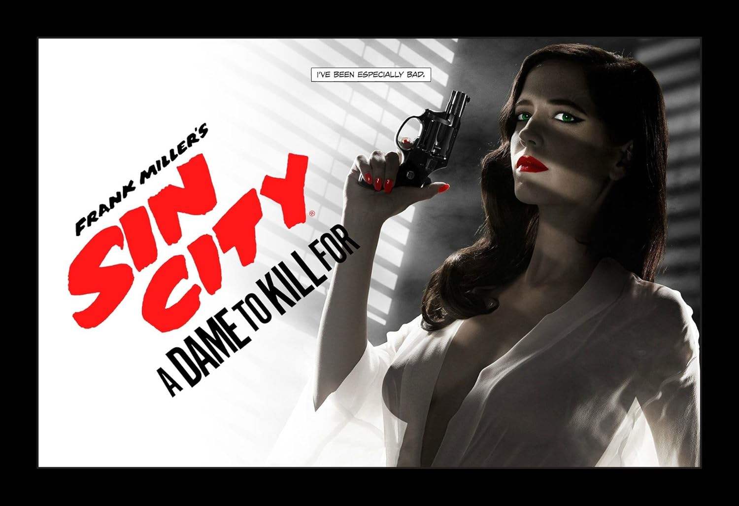 Sin City A Dame To Kill For - 11x17 Framed Movie Poster by Wallspace