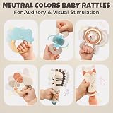 Vanplay Baby Toys 0-6 Months 10pc Rattle Teether Set with Storage Box view 5