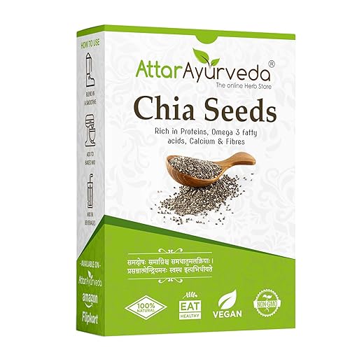 Attar Ayurveda Chia Seeds for weight loss 250 gm