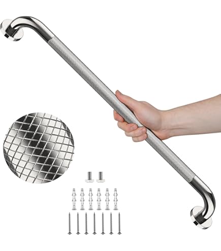 Grab Bars For Shower Stainless Steel Bathroom Safety 32-inch Grab
