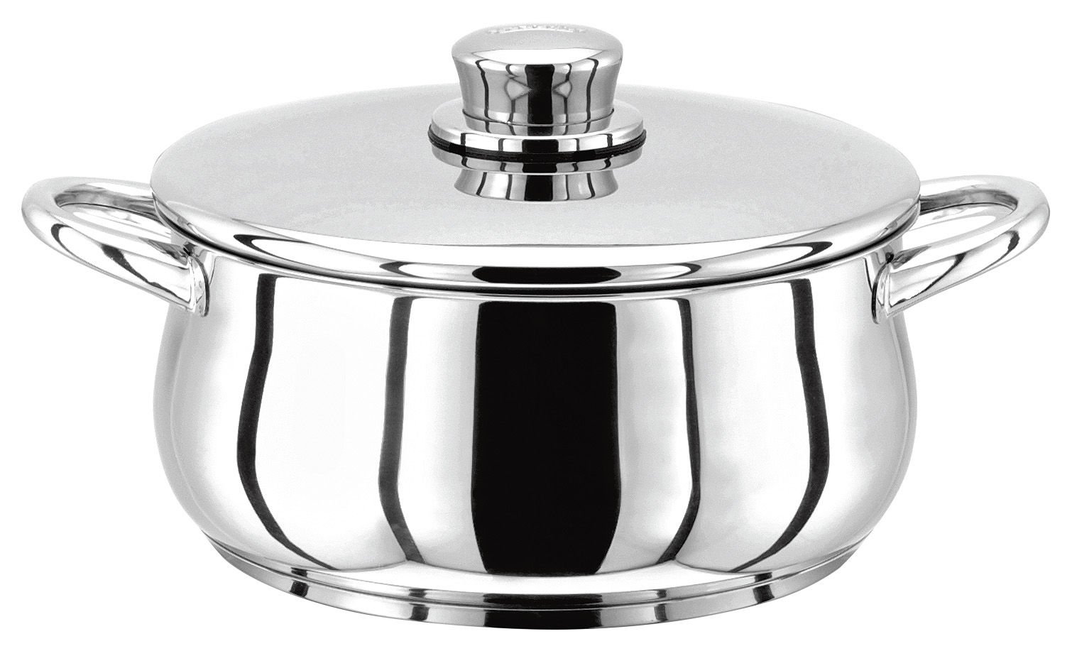 Stellar 1000 Stainless Steel Casserole Pan and Lid (20CM)