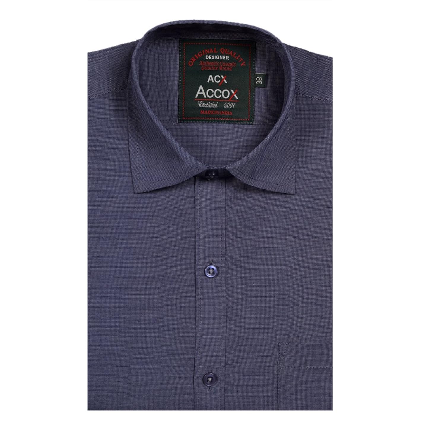 accox light grey half sleeve regular fit plain formal shirt for man,formal shirts,100% cotton shirts,plain shirts cotton,formal shirts for men office wear or