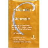 Malibu C Color Prepare Wellness Remedy (1 Packet) - Enhances Hair Color Vibrancy, Prevents Discoloration &amp; Cares for Color Treated Hair