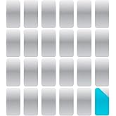 24pcs Adhesive Metal Plates for Magnetic Mounts, 2.36x1.18in Rectangular Iron Strips with Adhesive Backing for Magnets on Non