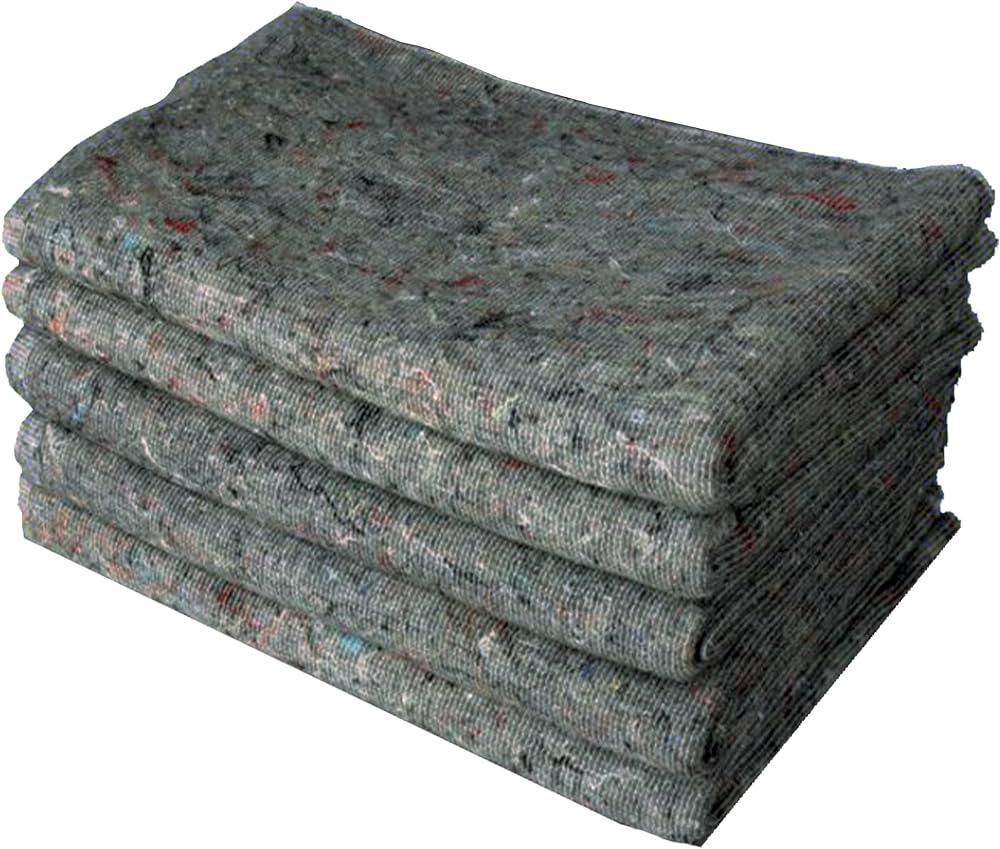 Triplast Removal Blankets Pack of 5 150 x 200 cm Wool Mix Heavy Duty
