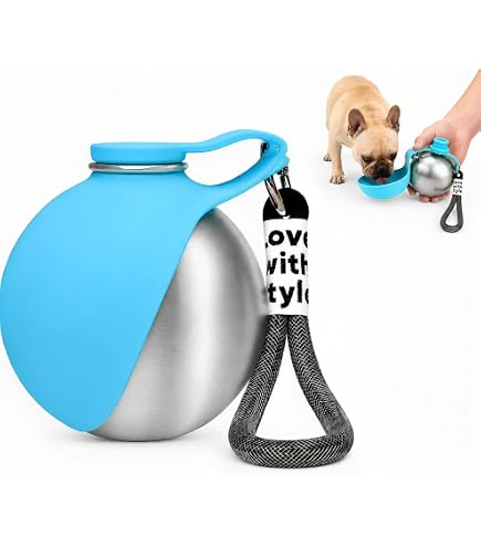 Pet Supplies : 2 in 1 Portable Tumbler for Dogs, 2026 New 10Oz