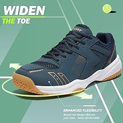 ASHION Pickleball Shoes for Men Tennis Racquetball