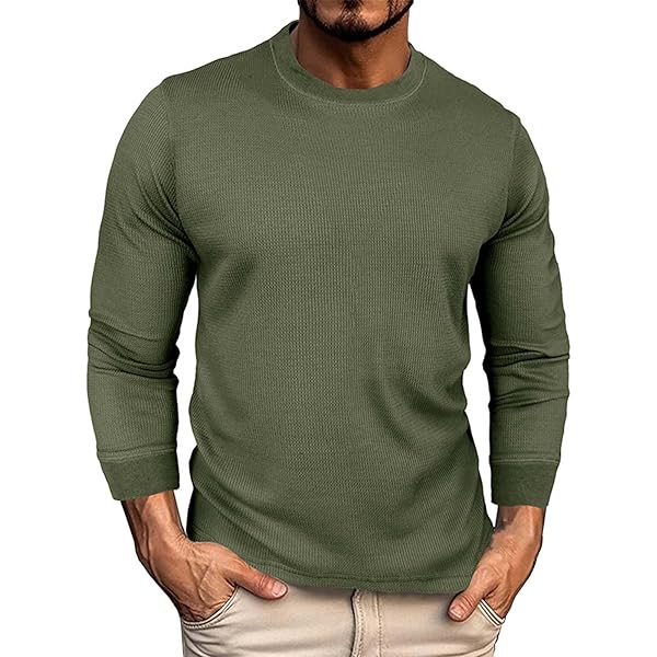 Playera Color Manga Larga Hombre Gildan Paquete 3 | Meses Sin Interés