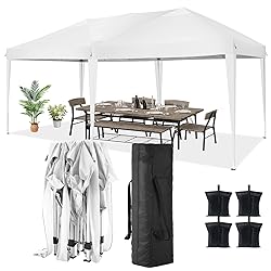 TOOLUCK 10x20 Pop Up Canopy Tent Waterproof Outdoor